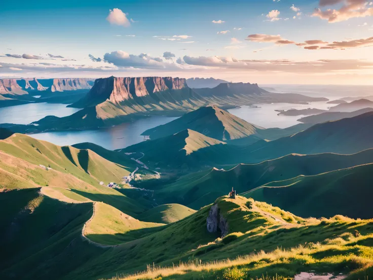 Fantastic Worldview dreamy landscape