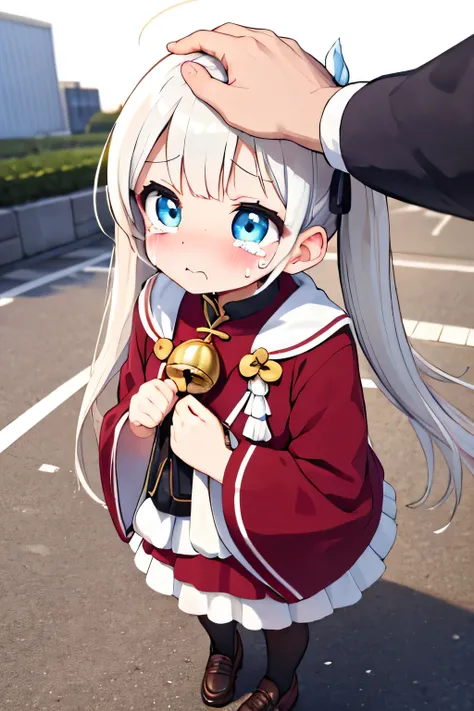 Highest Quality、high image quality、masterpiece、detailed background、(very detailed face:1.3)、(detailed eyes:1.3)、age beauty、anatomically correct、twin tails、Tokyo International Exhibition Center、Large Convention Center、
(girl with a crying face getting lost ...