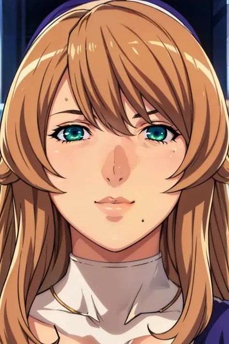 (black formal shirt), (black short pants), very tempting pose, standing pose, (classroom background), ((potrait body)), (cowboy shot), (potrait her body), oda non style, anime cels style, smiling, long hair,brown hair, green eyes, 1 girl, 30yo,Young female...