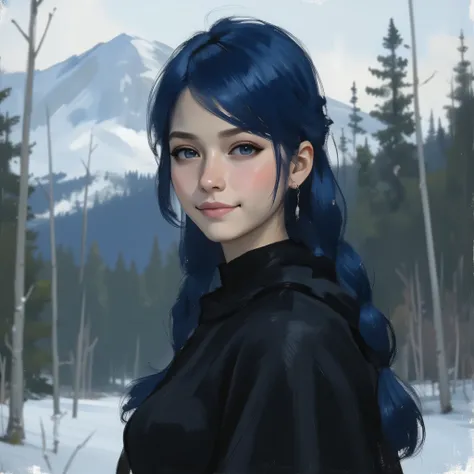 A very beautiful 22 year old a lady paladin warrior, beautifully detailed eyes, (((honey-colored eyes: 1.5))), (beautiful and detailed candy pink lips, thin lips, slight shy smile), (((long DeepSkyBlue hair))), hair braided on one side, shiny hair, ((full ...