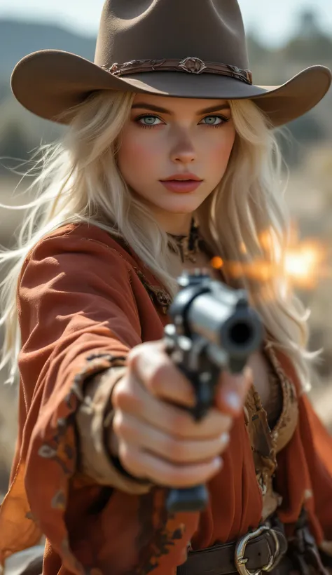 one female, ((Highest quality)), ((masterpiece)), (detailed), ((very detailed face)), High resolution photograph, full body portrait, slim face, pretty woman, (platinum blonde long hair), blue eyes, detail eyes, double eyelids, (Beautiful Delicate Eyes and...
