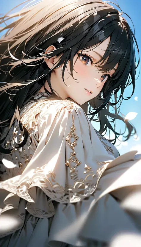 (Highest Quality:1.2, 非常にdetailsな, newest, Highest Quality, Best Aesthetics), 8K Ultra HD, 非常にdetailsな, details, bold configuration, (perfect human structure), beautiful and very delicate texture, (masterpiece:1.2, Highest Quality, Best Aesthetics, wind), ...
