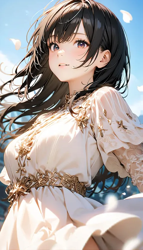 (Highest Quality:1.2, 非常にdetailsな, newest, Highest Quality, Best Aesthetics), 8K Ultra HD, 非常にdetailsな, details, bold configuration, (perfect human structure), beautiful and very delicate texture, (masterpiece:1.2, Highest Quality, Best Aesthetics, wind), ...