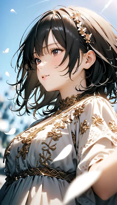 (Highest Quality:1.2, 非常にdetailsな, newest, Highest Quality, Best Aesthetics), 8K Ultra HD, 非常にdetailsな, details, bold configuration, (perfect human structure), beautiful and very delicate texture, (masterpiece:1.2, Highest Quality, Best Aesthetics, wind), ...