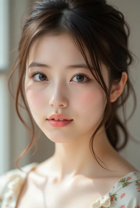innocent, cute, cute, beautiful Japanese girl, real face, genuine leather , Passionate Gaze, natural beauty, movies, High resolution professional photos , midjourney_Whisper_innocent_eye, masturbation