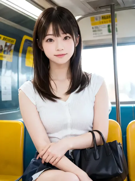 subway、passenger、 seat、