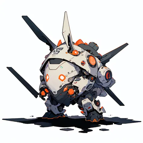 best_quality, full_body,
chibi mecha, rabbit, simple_background,