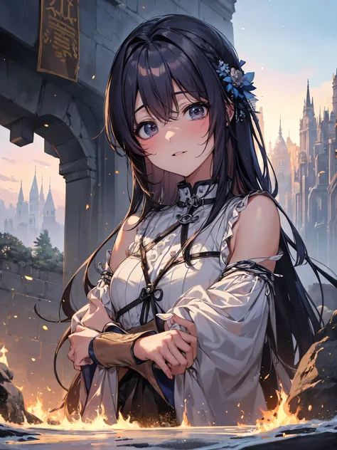 This bizarre scene 、The Beginning、Beautiful Scenery Drawn in Ultra High Resolution。that&#39;that&#39; looks like a realistic painting 、8K resolution 、recreates every detail without missing anything.。The scene is filled with HDR brilliance and cinematic lig...