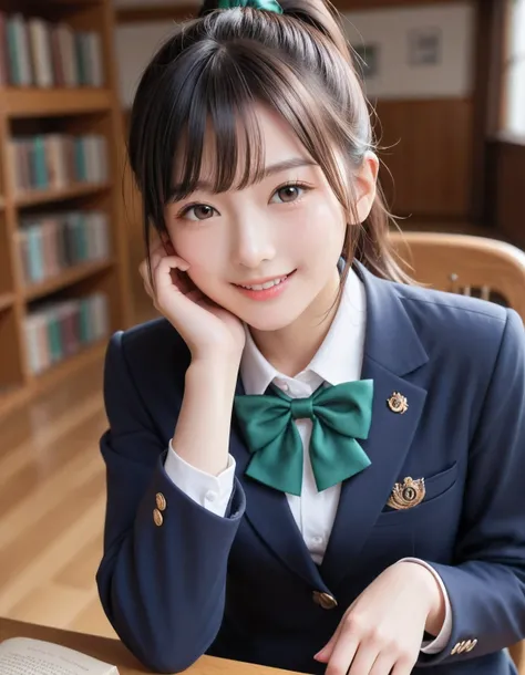 score_9, score_8_up, score_7_up, super detailed, 32K, Masterpiece, top quality, super high definition ,nsfw, official art, photorealistic, sharp focus, solo, 1 classy Japanese girl, ((ponytail)), black hair, smaller face, natural makeup, cute face, small b...