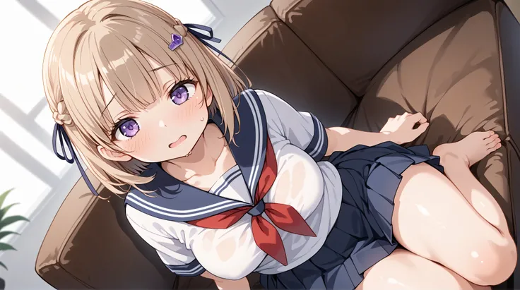 master piece, best quality, 2D, anime, anime-style, lineart, watercolor,
BREAK
(nsfw:0.0), (:1.1), , (one girl:1.5), (solo:1.5),
BREAK
medium, fair skin,
BREAK
(medium breasts:1.5), (big breasts:1.0),
BREAK
(light brown hair:1.3), (short hair:1.0), half up...