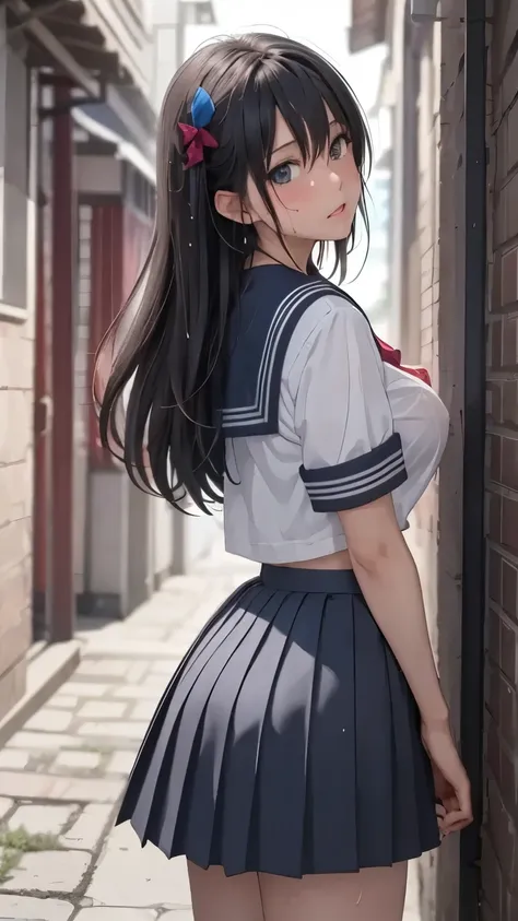 BDSM, (((masterpiece))), (3DCG), score_9, score_8_up, score_7_up, asou yuuko, school sailor, highest quality, high resolution, 8K, ultra-realism, super detailed and realistic skin texture, ultra-detailed, perfect anatomy, perfect lightning, realistic shado...