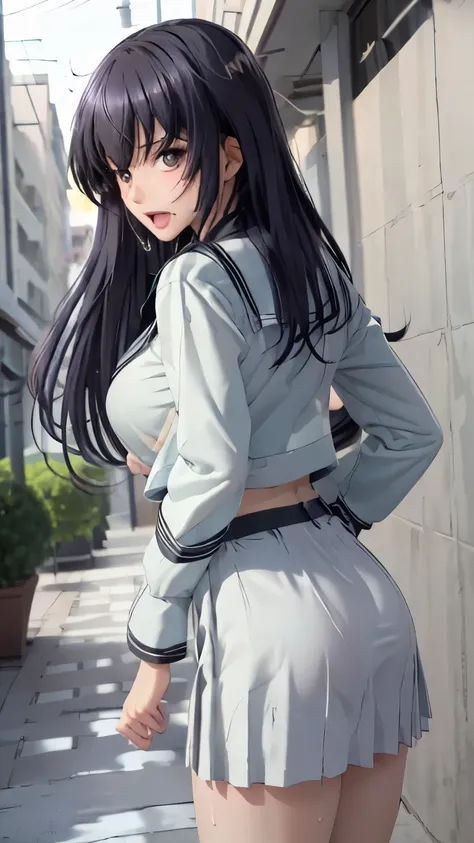 BDSM, (((masterpiece))), (3DCG), score_9, score_8_up, score_7_up, asou yuuko, school sailor, highest quality, high resolution, 8K, ultra-realism, super detailed and realistic skin texture, ultra-detailed, perfect anatomy, perfect lightning, realistic shado...