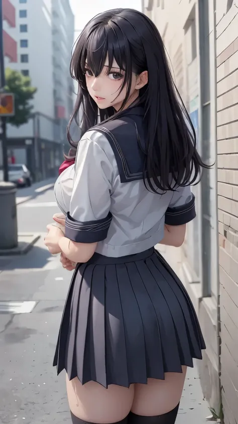 BDSM, (((masterpiece))), (3DCG), score_9, score_8_up, score_7_up, asou yuuko, school sailor, highest quality, high resolution, 8K, ultra-realism, super detailed and realistic skin texture, ultra-detailed, perfect anatomy, perfect lightning, realistic shado...