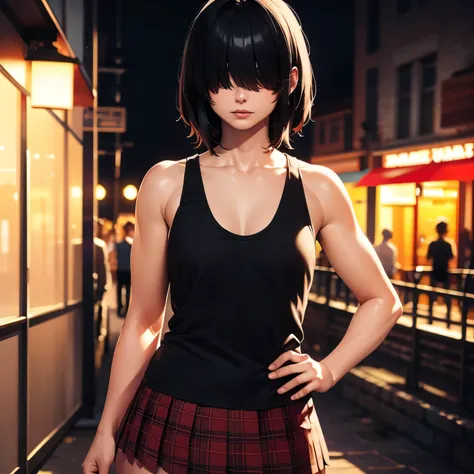 (masterpiece, best quality, photo realistic:1.4), (shiny skin), (UHD, 8K wallpaper, High resolution), Perfect anatomy, Cinematic lighting, physically-based rendering, award-winning, extremely detailed skin, extra detailed face, eyes with beautiful details,...