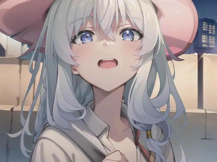 White hair, long hair,( purple eyes:1.5), (big :1.2),
1 Girl, flat chest, outdoor,wind, Game CG Break,,( masterpiece), (Best Quality), (ultra-detailed), Very beautiful, Newest, Beauty illustration,super fine skin, shiny skin, ( masterpiece), (Best Quali...