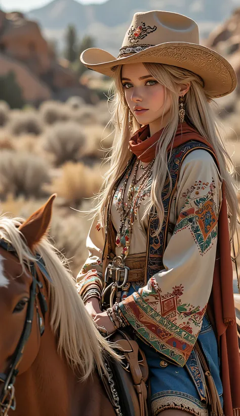 one female, ((Highest quality)), ((masterpiece)), (detailed), ((very detailed face)), High resolution photograph, ((full body portrait)), slim face, pretty woman, (platinum blonde long hair), blue eyes, detail eyes, double eyelids, (Beautiful Delicate Eyes...
