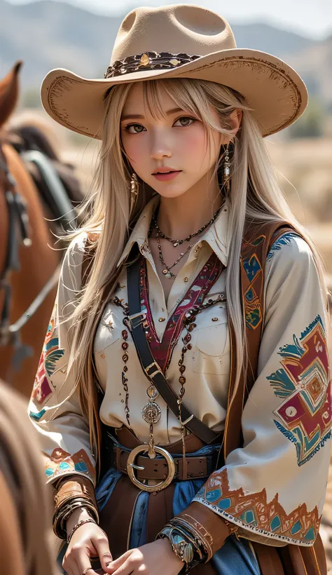 one female, ((Highest quality)), ((masterpiece)), (detailed), ((very detailed face)), High resolution photograph, ((full body portrait)), slim face, pretty woman, (platinum blonde long hair), blue eyes, detail eyes, double eyelids, (Beautiful Delicate Eyes...