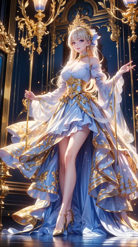 Composed from head to foot 、full body図、 watch viewers、 score_9, score_8_ up, score_7_ up, anime style、In 8K、32K、masterpiece、 one girl、 8k resolution, masterpiece, Highest Quality , winning work , unrealistic, anatomically correct skeleton , 1 girl on br...