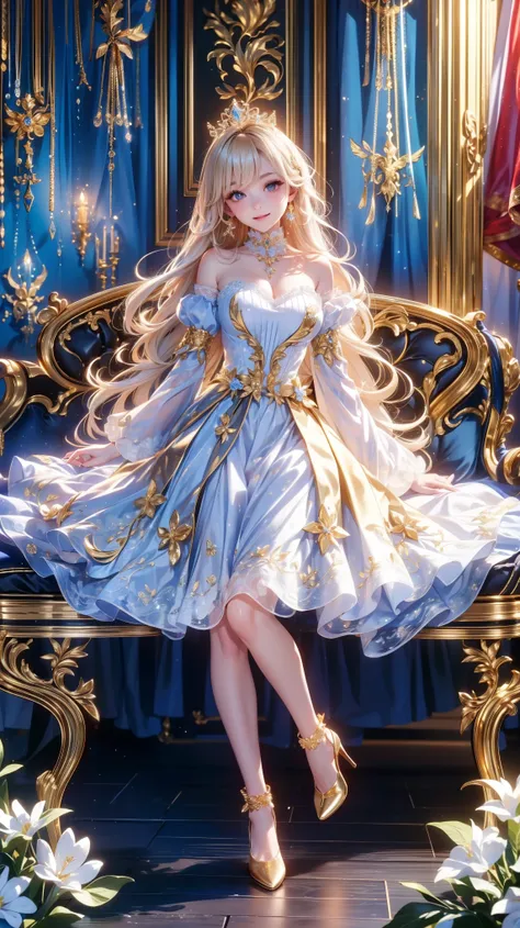Composed from head to foot 、full body図、 watch viewers、 score_9, score_8_ up, score_7_ up, anime style、In 8K、32K、masterpiece、 one girl、 8k resolution, masterpiece, Highest Quality , winning work , unrealistic, anatomically correct skeleton , 1 girl on br...