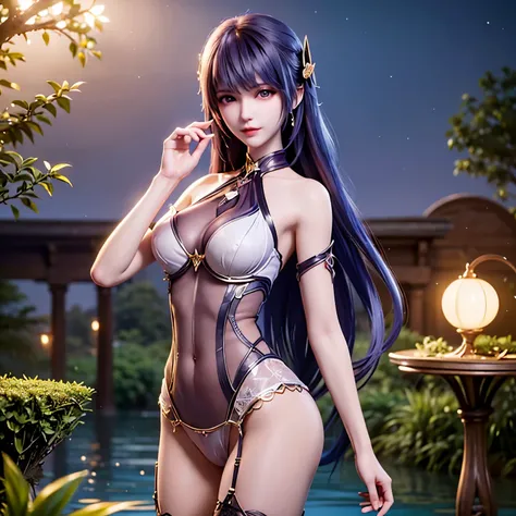 (((Thick and thin pure white lace fabric born in the land  ))),((( . Mysterious lake in the forest with amazing glowing insects in the dark night))), Two Gorgeous Women Naked 、Two Instagrammers 、 A Fascinating Woman、 Bad woman、(  Sexy Lingerie & Stockings ...