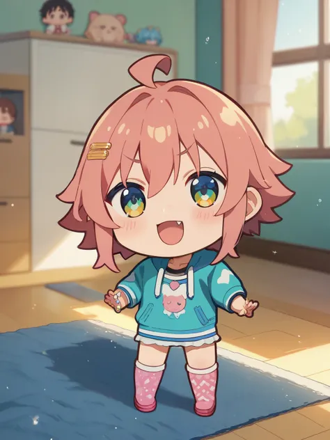 score_9, score_8_up, score_7_up, score_6_up, source_anime, tag1, tag 2, nsfw，( chibi:1.4)，，ニャーンはglitterを知らない，room，Kyoani style ，glitter， Depth of Subject ，