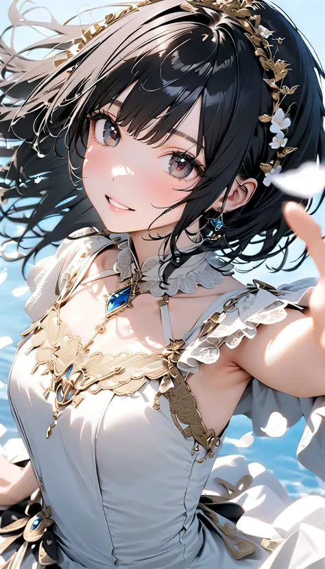 (Highest Quality:1.2, 非常にdetailsな, newest, Highest Quality, Best Aesthetics), 8K Ultra HD, 非常にdetailsな, details, bold configuration, (perfect human structure), beautiful and very delicate texture, (masterpiece:1.2, Highest Quality, Best Aesthetics, wind), ...