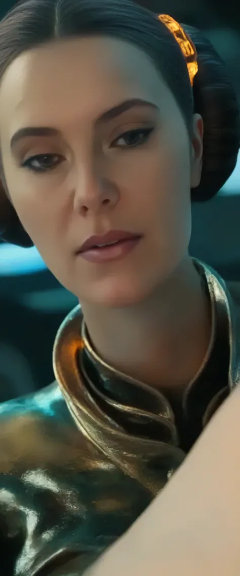 Princess Leia in Galactic_porn_photo_shoot at alien_dungeon,rating_explicit