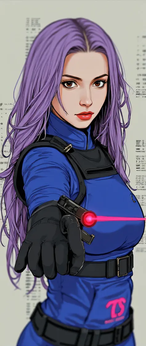 in high-quality images、(masterpiece、 EXCEPTIONAL QUALITY 、Like a mirror.、 Cinematic Experience 、Very detailed、)、8 k、wallpaper、(Top Illustrations:2.0)、(is occupied by one woman:2.0)、(worldview, like in " ghost in the shell":2.0)、(blue tactical combat suit...