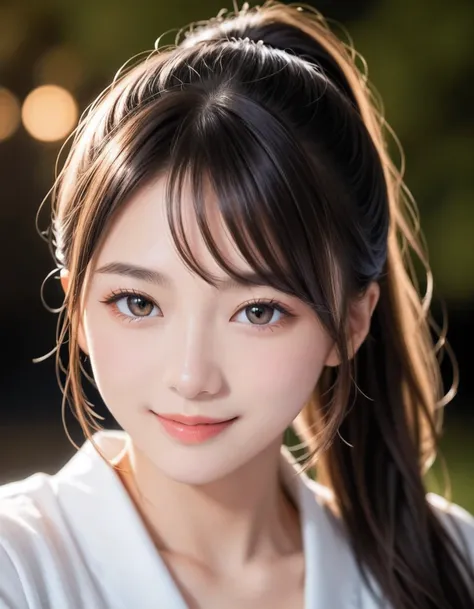 score_9, score_8_up, score_7_up, super detailed, 32K, Masterpiece, top quality, super high definition ,nsfw, official art, photorealistic, sharp focus, solo, 1 classy Japanese girl, ((ponytail)), black hair, smaller face, natural makeup, cute face, Detaile...