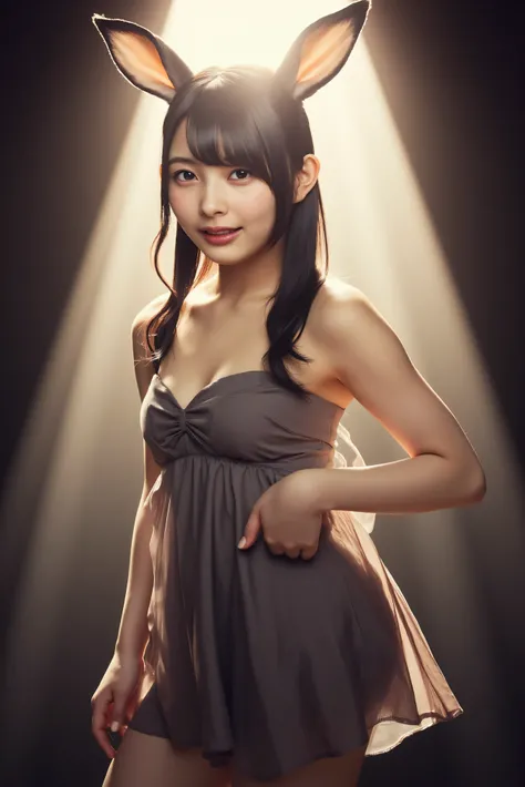 best quality Highest Quality intense flash ponytail bunny girl Smile