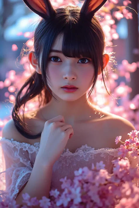 best quality Highest Quality intense flash ponytail bunny girl