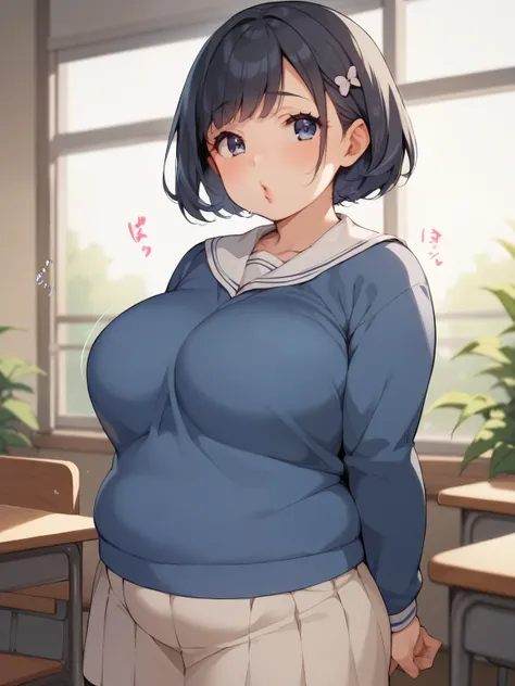 score_9, score_8_ up, score_7_ up, score_6_ up, score_5_ up, anime,nsfw, cute plump elementary school student 、頑丈な若いPetiteな女の子、short,fat elementary school student、extremely obese elementary school student、very fat heavy young 、Petite,stocky short haired el...