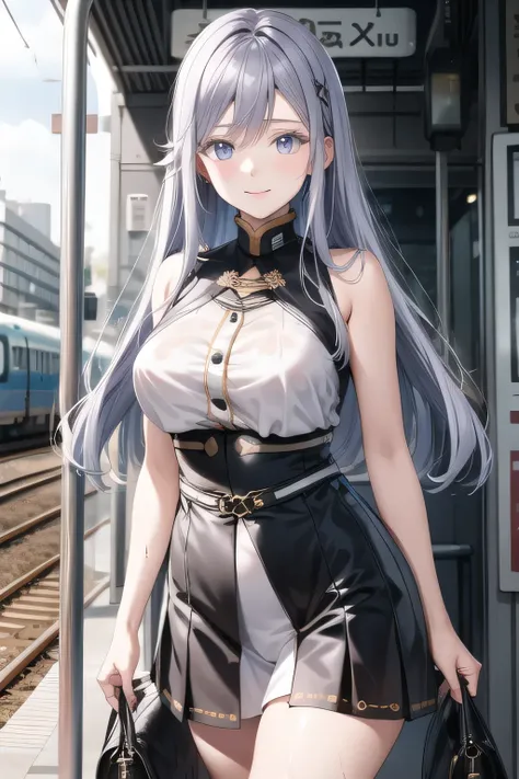 Big Breastsでもウエストが細い，My nipples are sharp、You can see through when wet ，Big BreastsをさらにBig Breastsに描いて下さい，，nice smiles，Can you draw a woman looking at a train，Picture a woman waiting in front of the car in front of you，東京の地下鉄ホームでwaiting for the train女性は描けま...