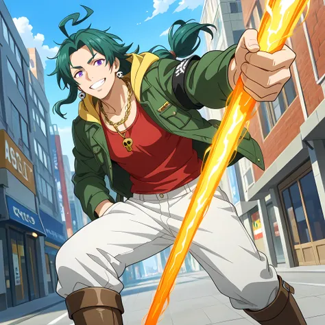 (counter-dive angle, Cinematic zoom-in, Motion Blur, epic action, cinematic composition, 85mm DSLR lens, shallow depth of field), ((anime skin texture, body style Solo Leveling, perfectly detailed scenery, best image quality, full HD, perfectly detailed ap...
