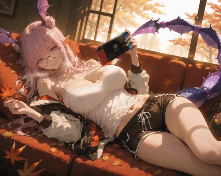 (NSFW:1.1), A Realistic image, extremely sharp focus, crisp details, high resolution, 4K, 8K. (correct anatomy and detailed hand). A wide angle shot, front view, a detailed, high quality rendering of Manticore from Arknights. She wears beautiful, detailed ...