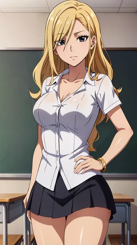 (Top quality, masterpiece, 8k), (anime coloring:1.3), very detailed, very detailed, perfect face, beautiful eyes, perfect eyes, detailed eyes, detailed face, ultra-detailed, detailed eyes, symmetrical eyes, sharp details, 1 girl, solo, healthy skin, (matur...