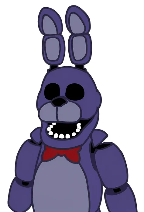 A scary rabbit animatronic (BONNIE DE FNAF)