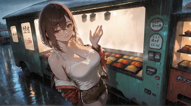 (NSFW:1.1), A Realistic image, extremely sharp focus, crisp details, high resolution, 4K, 8K. (correct anatomy and detailed hand). A wide angle shot, side view, a detailed, high quality rendering of Ayase Momo from Dandadan. She wears beautiful, detailed r...