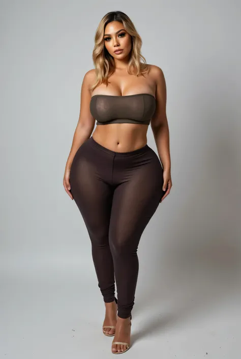 (RAW Photo, Best Quality), (Realistic, Photo Realistic: 1.3), Best Quality, Highly Detailed, Masterpiece, Hyperdetail, Realistic photo shot,(( beautiful  light skin woman)), Golden blonde wig ombré bob Hair ,  curvy body,   , ((( fashion erotic casual outf...