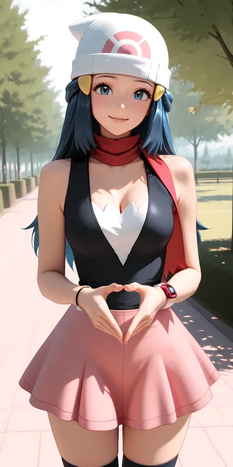 almost realistic, almost realistic, almost realistic, front view, looking at viewer, gentle smile, 1 girl - Dawn from Pokemon, zzDawn, blue hair, blue eyes, sidelocks, long hair,
zzDawn, blue hair, blue eyes, sidelocks, long hair, bare shoulders, beanie, b...