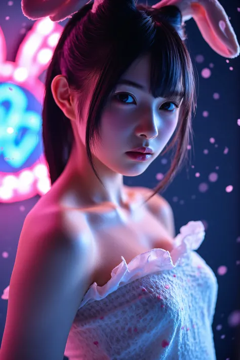 Highest Quality Highest Quality intense flash Bunny Girl ponytail