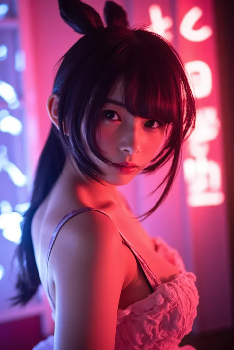 Highest Quality Highest Quality intense flash Bunny Girl ponytail