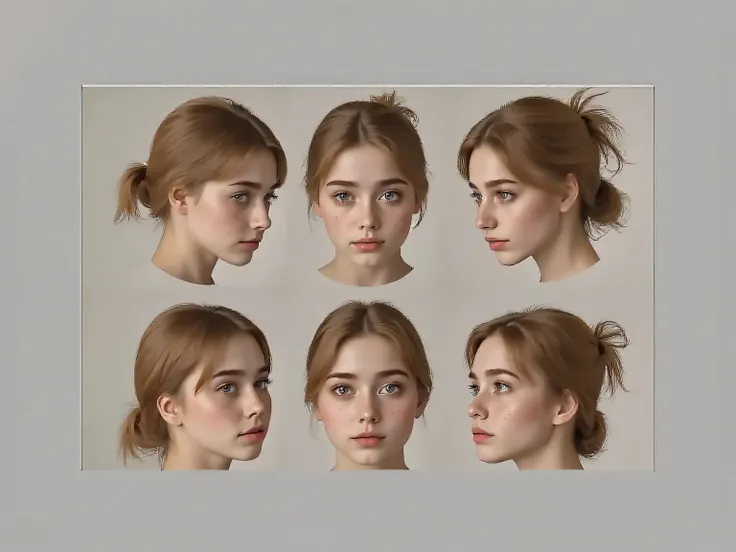 ((character profile)) Beautiful blonde girl, with small freckles on the face , light blue eyes, 8K, high sharpness, high quality, (fondo blanco)