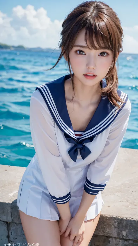 (top quality, DSLR camera , 8k, Premium, high resolution, Premium, highest resolution, VERY BEAUTIFUL WOMAN, perfect anatomy), brown eyes, very brown eyes, small diamond shaped earrings, staring at the camera, Beautiful Brown Hair, ((baby face, comfortabl...
