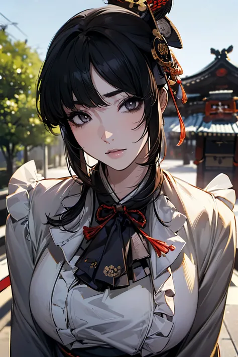 (masterpiece:1.5),beautiful hair,beautiful eyes on my stomach,beautiful lips,Beautiful slender body,Big Breasts,cleavage,(Konno Anna:1.4),(random expression:1.3),(Okagawa:1.4),bust illustration from the front ,((((a beautiful woman in the world:1.7)))),(((...