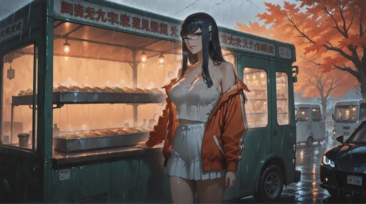 (NSFW:1.1), A Realistic image, extremely sharp focus, crisp details, high resolution, low light, cinematic, fashion photography, 4K, 8K. (correct anatomy and detailed hand). A wide angle shot, side view, a detailed, high quality rendering of kiryuuin satsu...