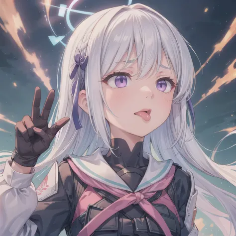 NSFW. A girl just swallowed. She shows a clear expression of discomfort and distaste, slightly sticking out her tongue as if reacting to the bitter taste. Her throat appears subtly tense, capturing the natural motion of swallowing. The atmosphere suggests ...
