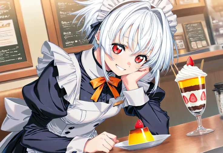 masterpiece, Highest Quality, newest, high definition, 1 girl, Yokota Mamoru style,Line of Motion,very straight nose, slim,Narrow Face,perfect nose,stare at the viewers,charming smile、(face up:1.core_9, score_8, score_7, score_6, source: anime , mango pudd...