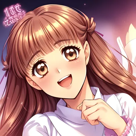 (highest quality, masterpiece:1.2), highest quality, High resolution, 1080p, 8K, Height: 160cm, (Noble lady, noble high-quality colorful cover of lady's comic, amazingly neat & clean, in peace and neat lovely strong charm, tilted head: 1.8), (Too beautiful...