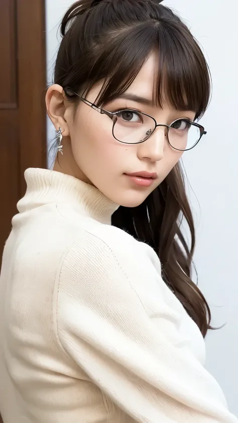 (masterpiece:1.2), (In 8K、Ultra High Definition、ultra high definition、Ultra HD、超realisticな、Best Quality), (realistic - photo ), high-definition RAW color photos, professional photography, Natural sunlight, soft shadows, (realistic:1.3), A 30-year-old woman...